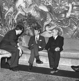 Colloquio del Presidente della Repubblica Giuseppe Saragat con il sen. Robert Kennedy