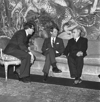 Colloquio del Presidente della Repubblica Giuseppe Saragat con il sen. Robert Kennedy