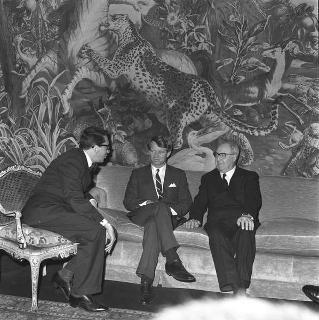 Colloquio del Presidente della Repubblica Giuseppe Saragat con il sen. Robert Kennedy