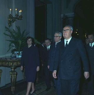 Visita di Stato di Edward Ochab, Presidente del Consiglio di Stato della Repubblica Popolare di Polonia
