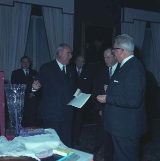 Visita di Stato di Edward Ochab, Presidente del Consiglio di Stato della Repubblica Popolare di Polonia