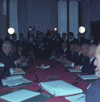 Visita di Stato di Edward Ochab, Presidente del Consiglio di Stato della Repubblica Popolare di Polonia