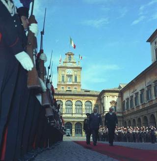 Visita di Stato di Edward Ochab, Presidente del Consiglio di Stato della Repubblica Popolare di Polonia