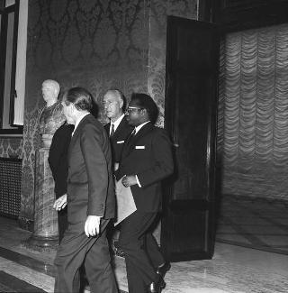Pierre Canisius Mudenge, nuovo ambasciatore del Ruanda: presentazione lettere credenziali