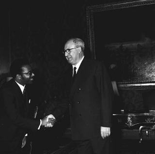 Pierre Canisius Mudenge, nuovo ambasciatore del Ruanda: presentazione lettere credenziali