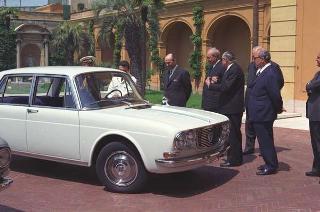 Presentazione al Quirinale della nuova vettura Lancia "Flavia"