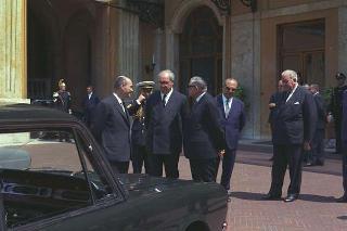 Presentazione al Quirinale della nuova vettura Lancia "Flavia"