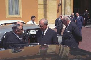 Presentazione al Quirinale della nuova vettura Lancia "Flavia"