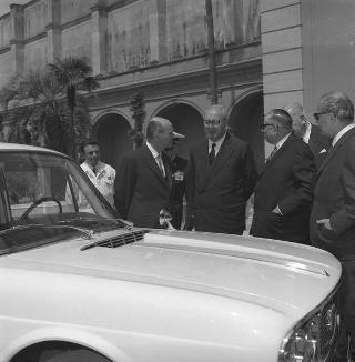 Presentazione al Quirinale della nuova vettura Lancia "Flavia"