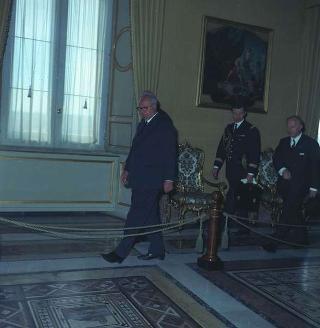 Visita privata del Presidente della Repubblica Francese Charles De Gaulle per la cerimonia in Campidoglio nel X anniversario della firma dei Trattati istitutivi della CEE