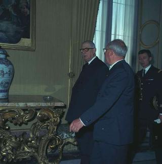 Visita privata del Presidente della Repubblica Francese Charles De Gaulle per la cerimonia in Campidoglio nel X anniversario della firma dei Trattati istitutivi della CEE