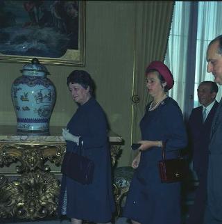 Visita privata del Presidente della Repubblica Francese Charles De Gaulle per la cerimonia in Campidoglio nel X anniversario della firma dei Trattati istitutivi della CEE