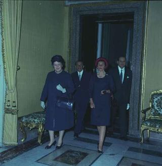 Visita privata del Presidente della Repubblica Francese Charles De Gaulle per la cerimonia in Campidoglio nel X anniversario della firma dei Trattati istitutivi della CEE