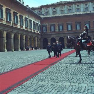 Visita privata del Presidente della Repubblica Francese Charles De Gaulle per la cerimonia in Campidoglio nel X anniversario della firma dei Trattati istitutivi della CEE
