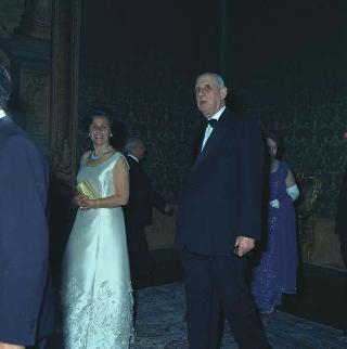Visita privata del Presidente della Repubblica Francese Charles De Gaulle per la cerimonia in Campidoglio nel X anniversario della firma dei Trattati istitutivi della CEE