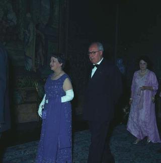 Visita privata del Presidente della Repubblica Francese Charles De Gaulle per la cerimonia in Campidoglio nel X anniversario della firma dei Trattati istitutivi della CEE