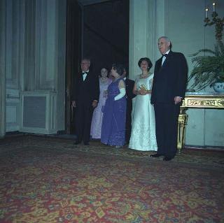 Visita privata del Presidente della Repubblica Francese Charles De Gaulle per la cerimonia in Campidoglio nel X anniversario della firma dei Trattati istitutivi della CEE