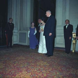 Visita privata del Presidente della Repubblica Francese Charles De Gaulle per la cerimonia in Campidoglio nel X anniversario della firma dei Trattati istitutivi della CEE