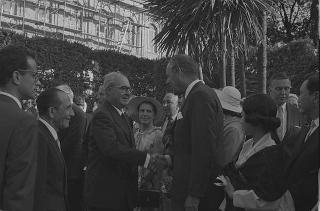 Ricevimento offerto dal Presidente della Repubblica Giuseppe Saragat al Corpo diplomatico per la Festa della Repubblica
