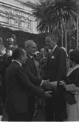 Ricevimento offerto dal Presidente della Repubblica Giuseppe Saragat al Corpo diplomatico per la Festa della Repubblica