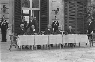 Ricevimento offerto dal Presidente della Repubblica Giuseppe Saragat al Corpo diplomatico per la Festa della Repubblica