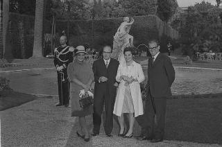 Ricevimento offerto dal Presidente della Repubblica Giuseppe Saragat al Corpo diplomatico per la Festa della Repubblica