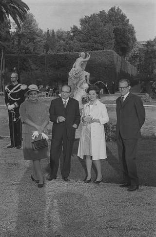 Ricevimento offerto dal Presidente della Repubblica Giuseppe Saragat al Corpo diplomatico per la Festa della Repubblica