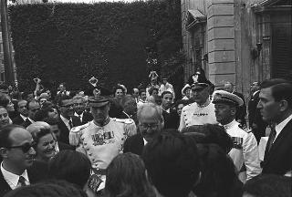 Ricevimento offerto nei giardini del Quirinale a personalità del mondo della cultura, dell'arte e del lavoro per la Festa della Repubblica