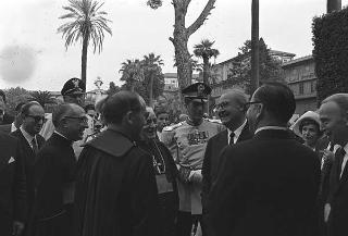 Ricevimento offerto nei giardini del Quirinale a personalità del mondo della cultura, dell'arte e del lavoro per la Festa della Repubblica