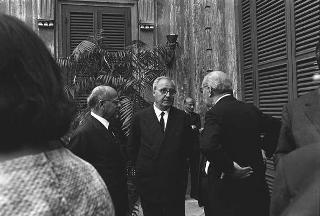Ricevimento offerto nei giardini del Quirinale a personalità del mondo della cultura, dell'arte e del lavoro per la Festa della Repubblica