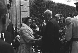 Ricevimento offerto nei giardini del Quirinale a personalità del mondo della cultura, dell'arte e del lavoro per la Festa della Repubblica