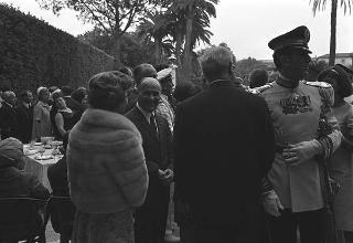 Ricevimento offerto nei giardini del Quirinale a personalità del mondo della cultura, dell'arte e del lavoro per la Festa della Repubblica