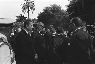 Ricevimento offerto nei giardini del Quirinale a personalità del mondo della cultura, dell'arte e del lavoro per la Festa della Repubblica