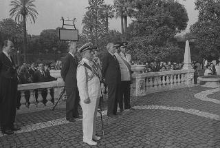 Ricevimento offerto nei giardini del Quirinale a personalità del mondo della cultura, dell'arte e del lavoro per la Festa della Repubblica