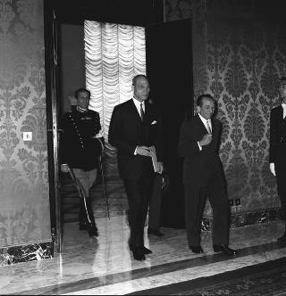 Hafez Ismail, nuovo ambasciatore della Repubblica Araba Unita: presentazione lettere credenziali