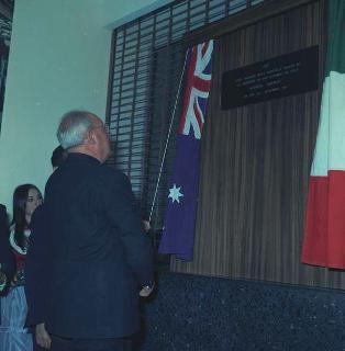 Visita di Stato del Presidente Giuseppe Saragat e del Ministro degli esteri Amintore Fanfani in Canada, Australia e Stati Uniti con soste di riposo a Tahiti, Nandi, Singapore e Ceylon (11 settembre - 3 ottobre 1967). Australia
