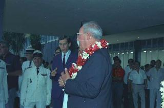 Visita di Stato del Presidente Giuseppe Saragat e del Ministro degli esteri Amintore Fanfani in Canada, Australia e Stati Uniti con soste di riposo a Tahiti, Nandi, Singapore e Ceylon (11 settembre - 3 ottobre 1967). Tahiti