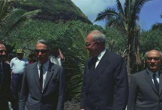 Visita di Stato del Presidente Giuseppe Saragat e del Ministro degli esteri Amintore Fanfani in Canada, Australia e Stati Uniti con soste di riposo a Tahiti, Nandi, Singapore e Ceylon (11 settembre - 3 ottobre 1967). Tahiti