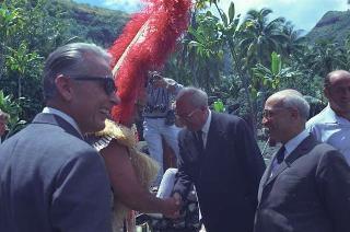 Visita di Stato del Presidente Giuseppe Saragat e del Ministro degli esteri Amintore Fanfani in Canada, Australia e Stati Uniti con soste di riposo a Tahiti, Nandi, Singapore e Ceylon (11 settembre - 3 ottobre 1967). Tahiti