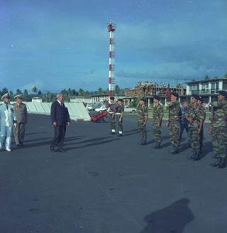 Visita di Stato del Presidente Giuseppe Saragat e del Ministro degli esteri Amintore Fanfani in Canada, Australia e Stati Uniti con soste di riposo a Tahiti, Nandi, Singapore e Ceylon (11 settembre - 3 ottobre 1967). Tahiti