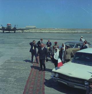 Visita di Stato del Presidente Giuseppe Saragat e del Ministro degli esteri Amintore Fanfani in Canada, Australia e Stati Uniti con soste di riposo a Tahiti, Nandi, Singapore e Ceylon (11 settembre - 3 ottobre 1967). Tahiti