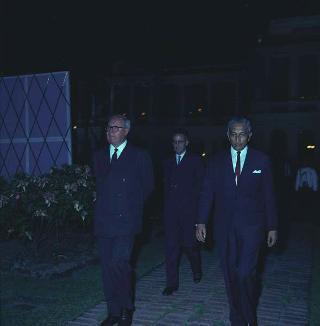 Visita di Stato del Presidente Giuseppe Saragat e del Ministro degli esteri Amintore Fanfani in Canada, Australia e Stati Uniti con soste di riposo a Tahiti, Nandi, Singapore e Ceylon (11 settembre - 3 ottobre 1967). Tahiti