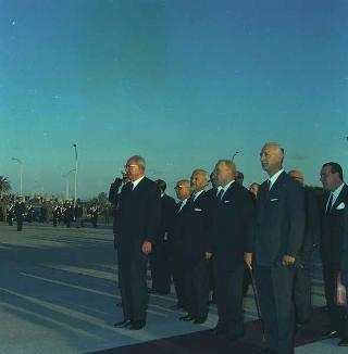 Visita di Stato del Presidente Giuseppe Saragat e del Ministro degli esteri Amintore Fanfani in Canada, Australia e Stati Uniti con soste di riposo a Tahiti, Nandi, Singapore e Ceylon (11 settembre - 3 ottobre 1967). Tahiti