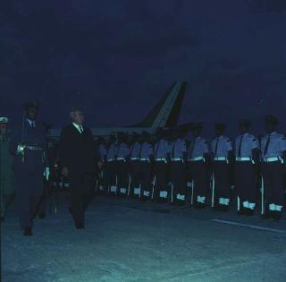 Visita di Stato del Presidente Giuseppe Saragat e del Ministro degli esteri Amintore Fanfani in Canada, Australia e Stati Uniti con soste di riposo a Tahiti, Nandi, Singapore e Ceylon (11 settembre - 3 ottobre 1967). Tahiti