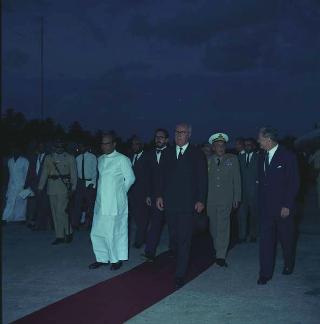 Visita di Stato del Presidente Giuseppe Saragat e del Ministro degli esteri Amintore Fanfani in Canada, Australia e Stati Uniti con soste di riposo a Tahiti, Nandi, Singapore e Ceylon (11 settembre - 3 ottobre 1967). Tahiti