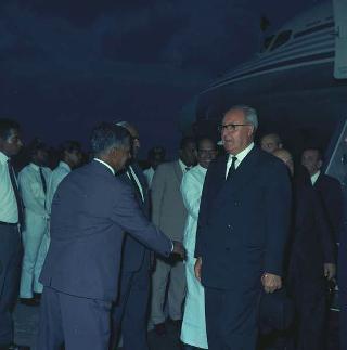 Visita di Stato del Presidente Giuseppe Saragat e del Ministro degli esteri Amintore Fanfani in Canada, Australia e Stati Uniti con soste di riposo a Tahiti, Nandi, Singapore e Ceylon (11 settembre - 3 ottobre 1967). Tahiti