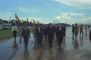 Visita di Stato del Presidente Giuseppe Saragat e del Ministro degli esteri Amintore Fanfani in Canada, Australia e Stati Uniti con soste di riposo a Tahiti, Nandi, Singapore e Ceylon (11 settembre - 3 ottobre 1967). Tahiti