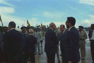 Visita di Stato del Presidente Giuseppe Saragat e del Ministro degli esteri Amintore Fanfani in Canada, Australia e Stati Uniti con soste di riposo a Tahiti, Nandi, Singapore e Ceylon (11 settembre - 3 ottobre 1967). Tahiti