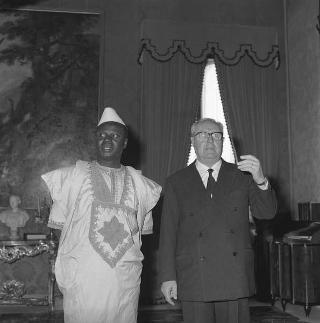 Sikhe Camara, nuovo ambasciatore della Repubblica di Guinea: presentazione lettere credenziali