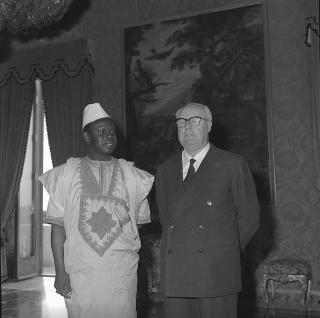Sikhe Camara, nuovo ambasciatore della Repubblica di Guinea: presentazione lettere credenziali